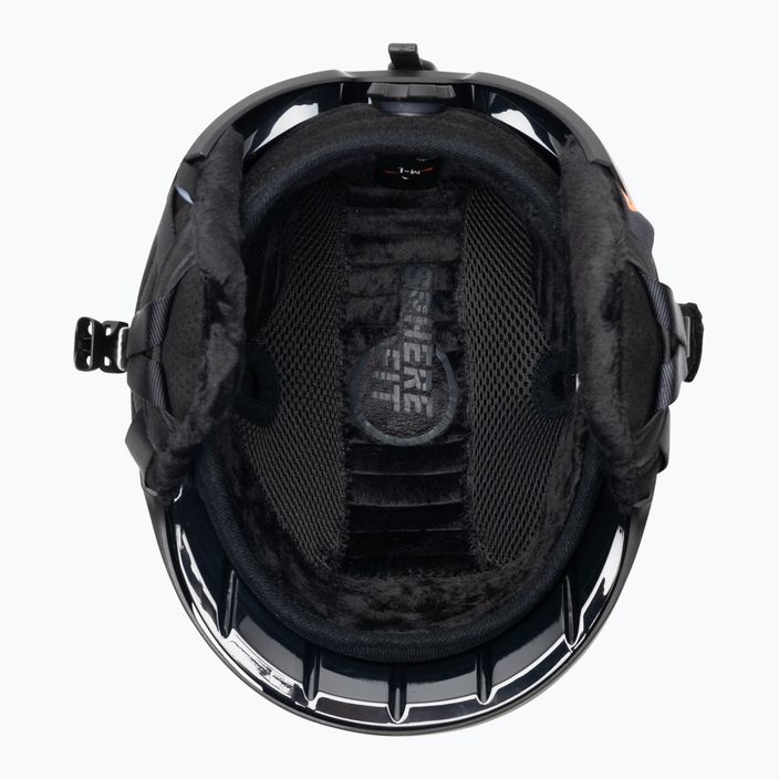 Lyžiarska prilba HEAD Compact Evo čierna 6