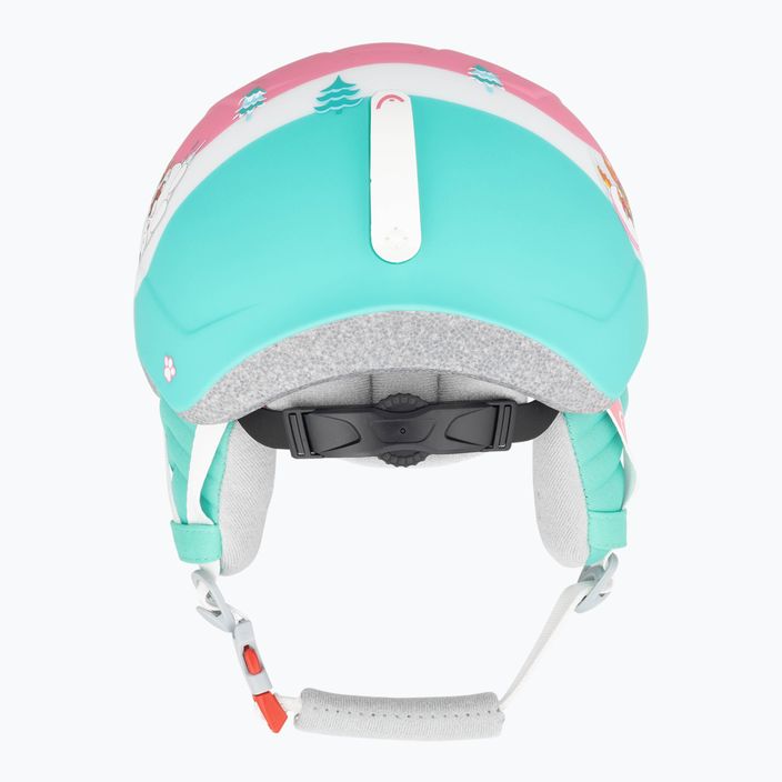 Detská lyžiarska prilba HEAD Maja Set Paw + okuliare ružová 4