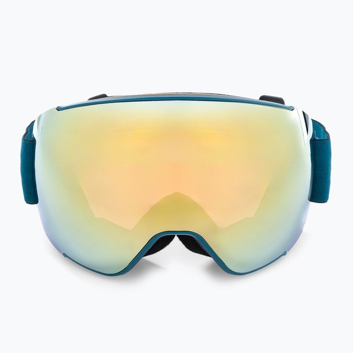 Lyžiarske okuliare HEAD Magnify 5K gold/petrol/orange 3