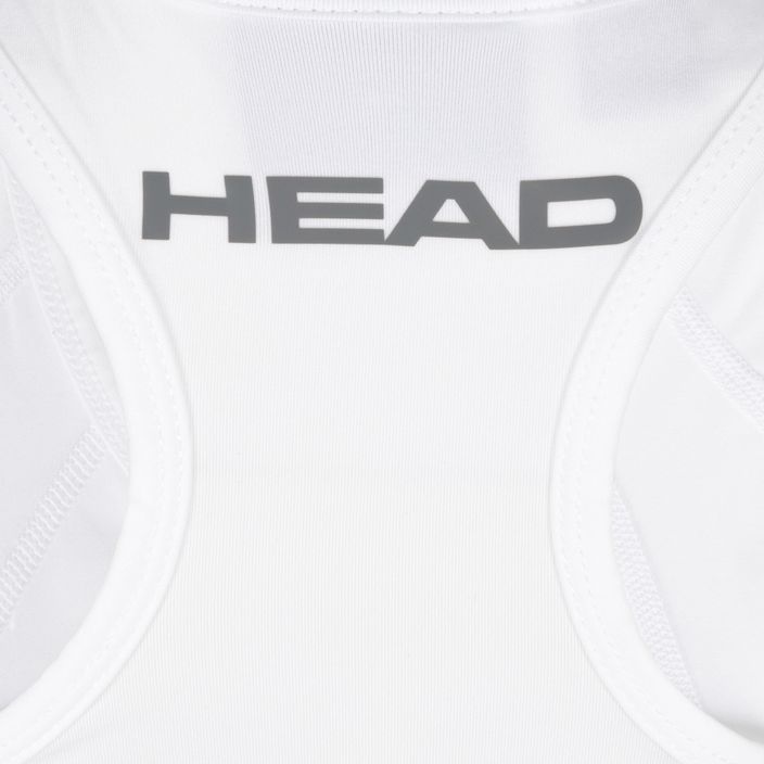 HEAD Club 22 detské tenisové tričko biele 816411 4