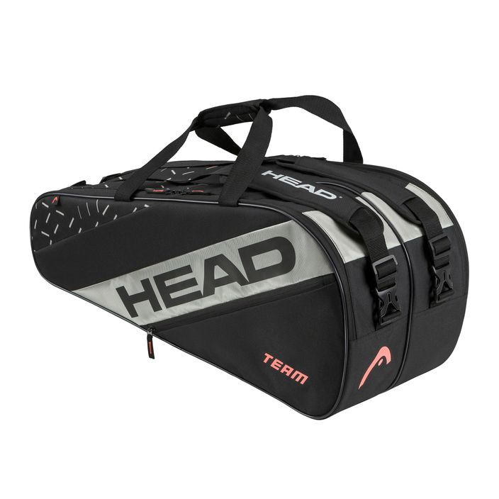 Tenisová taška HEAD Team Racquet L black/ceramic 2