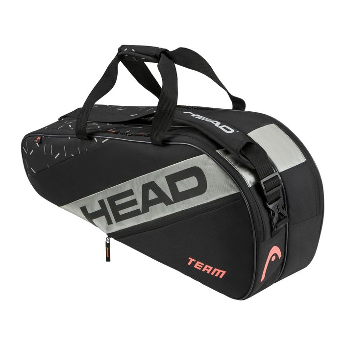 Tenisová taška HEAD Team Racquet M black/ceramic 2