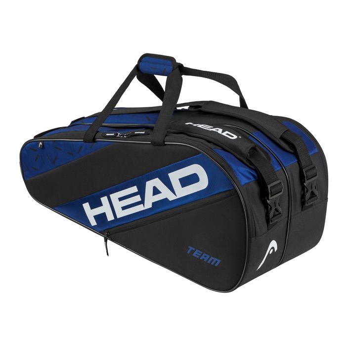 Tenisová taška na rakety HEAD Team L modrá/čierna 2