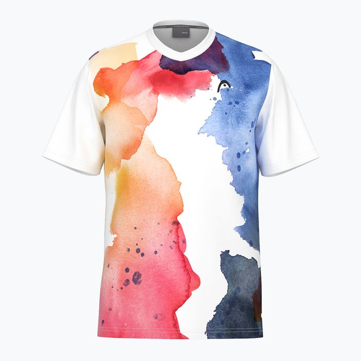 Pánske tenisové tričko HEAD Topspin print vision m/royal