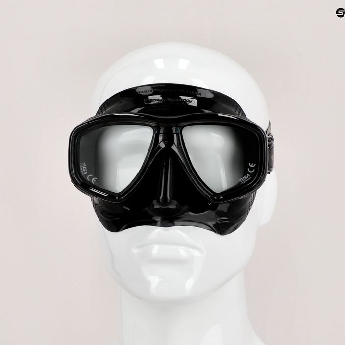 Potápačská maska TUSA Ceos čierna M-212 3