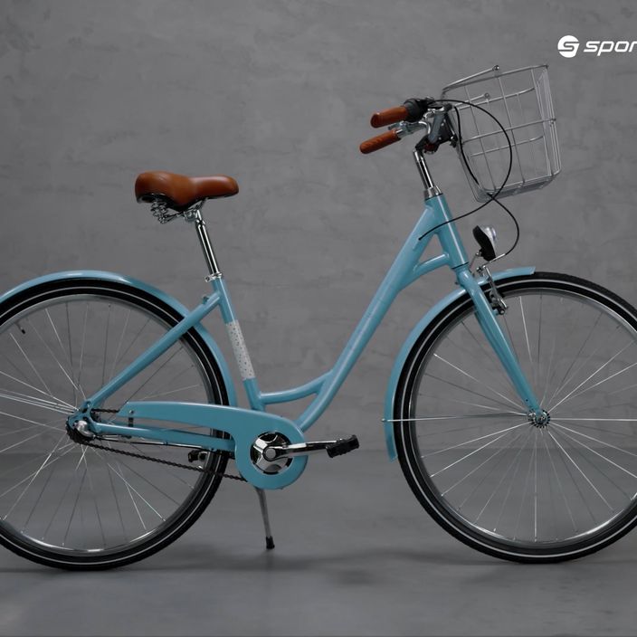 Dámsky mestský bicykel Romet Pop Art 28 Eco blue 2228553 16