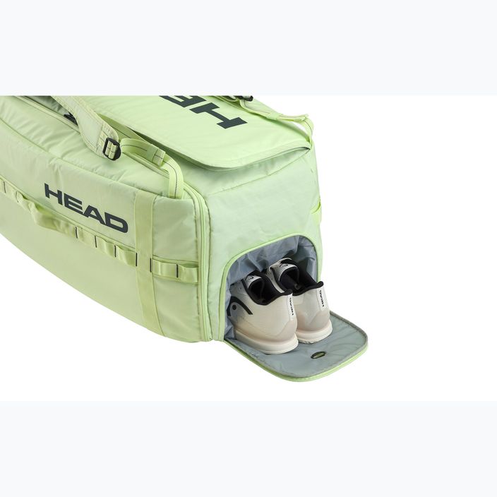 Tenisová taška HEAD Pro Duffle L liquid lime/anthracite 4