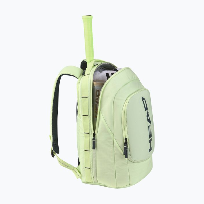 Tenisový batoh HEAD Pro 30 l liquid lime/anthracite 3