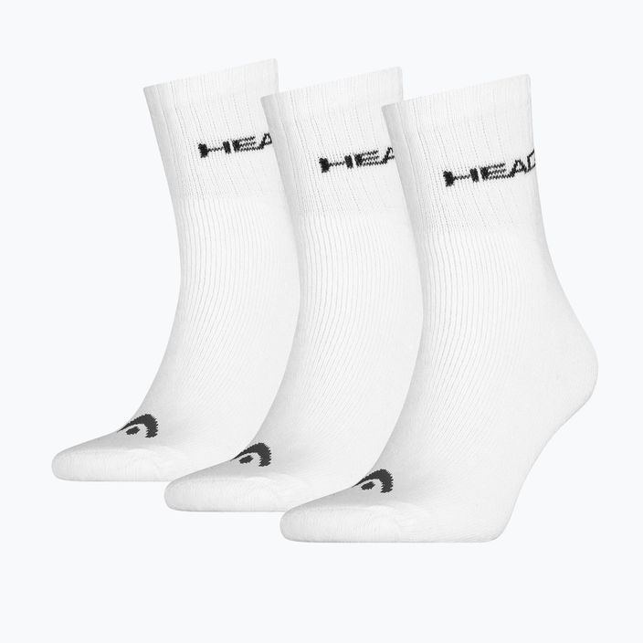 HEAD Tenisové ponožky 3P Club 3 páry biele 811914 5