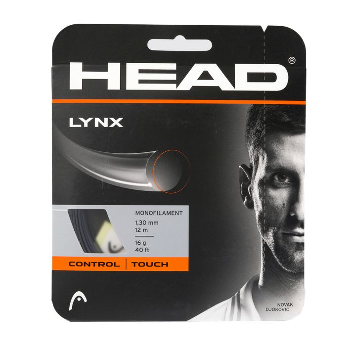 Tenisová struna HEAD Lynx 12 m čierna 281784 2