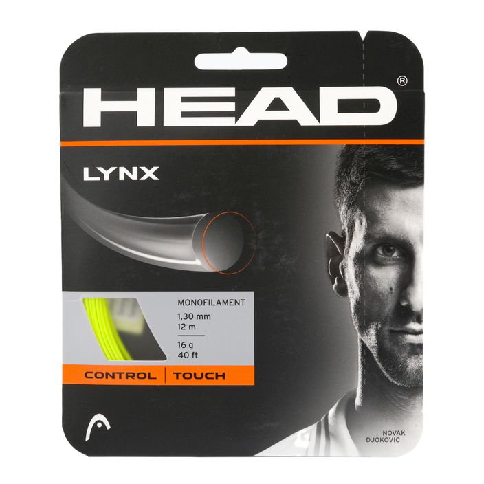 Tenisová struna HEAD Lynx 12 m žltá 281784 2