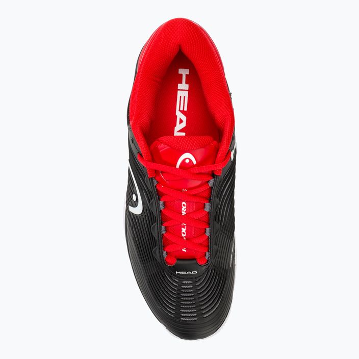 Pánska tenisová obuv black HEAD Revolt Pro 4.5 Clay black/red 5