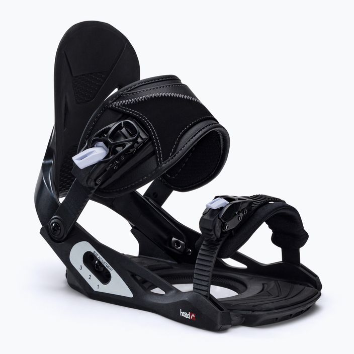 Detské snowboardové viazanie HEAD P Jr black 343616