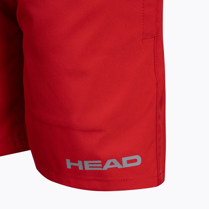 Detské tenisové šortky HEAD Club červené 816349 5