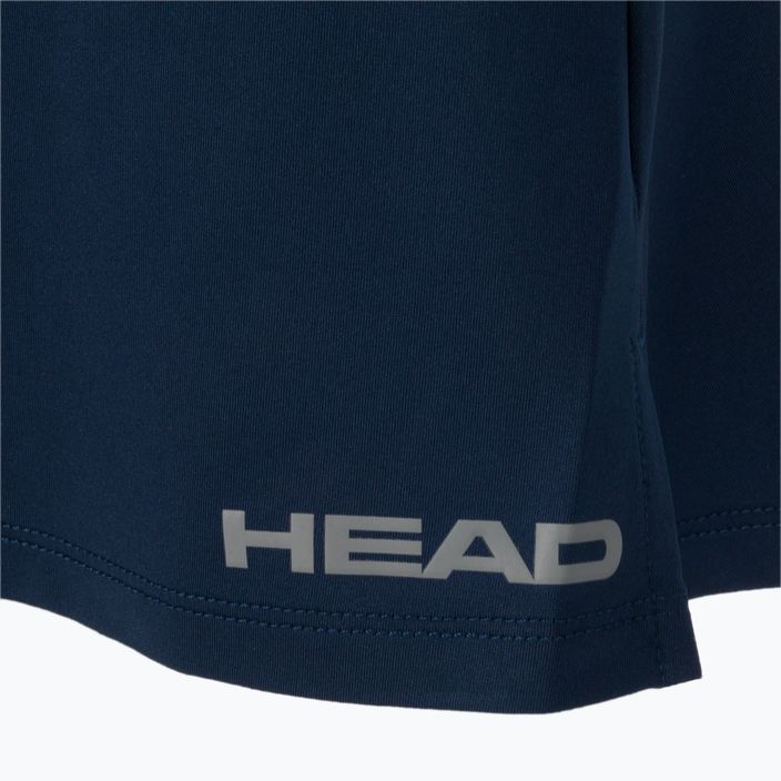 Detská tenisová sukňa HEAD Club Basic navy blue 816459 4