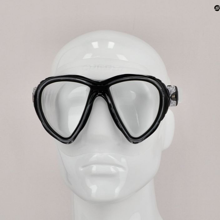Potápačská maska Cressi Quantum čierna/čierna DS510050 7