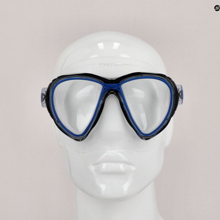 Potápačská maska Cressi Quantum modrej farby DS510020 6