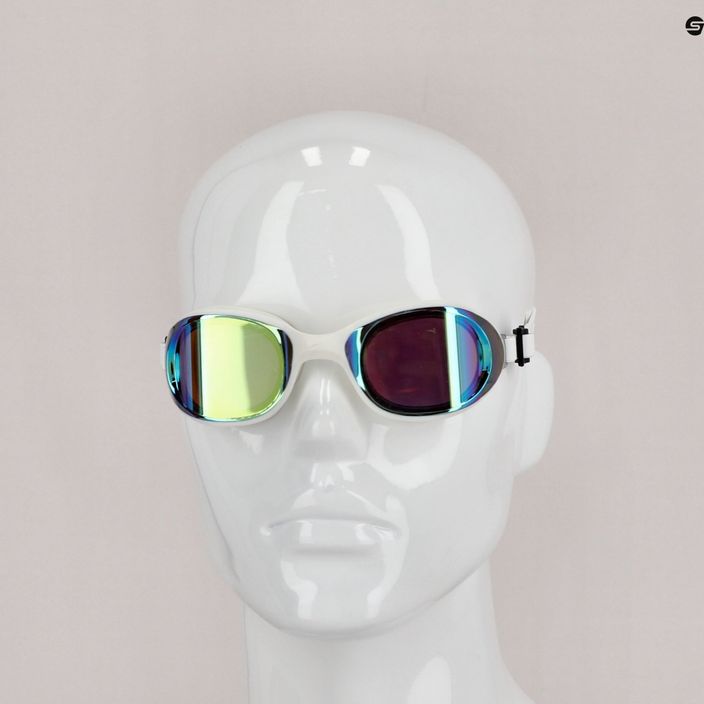Plavecké okuliare Nike Expanse Mirror biele NESSB160 7