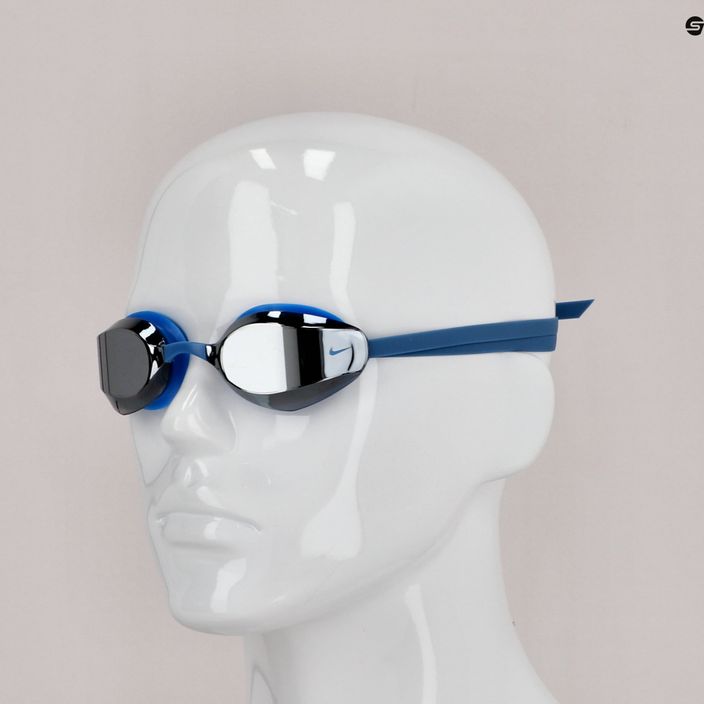 Plavecké okuliare Nike Vapor Mirror 444 blue NESSA176 7