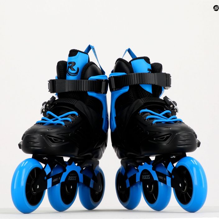 Detské kolieskové korčule Roces Yep 3X9 TIF black/blue 4853 10