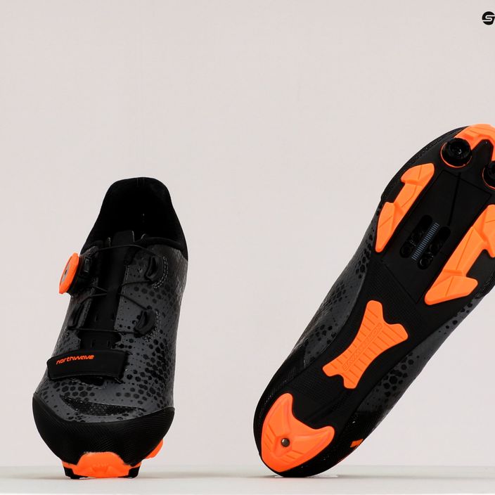 Pánska MTB cyklistická obuv Northwave Razer 2 graphite-orange 80222013 12