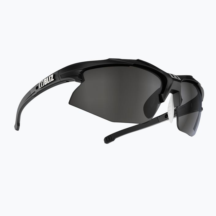 Cyklistické okuliare Bliz Hybrid S3 lesklá čierna/dymová 3