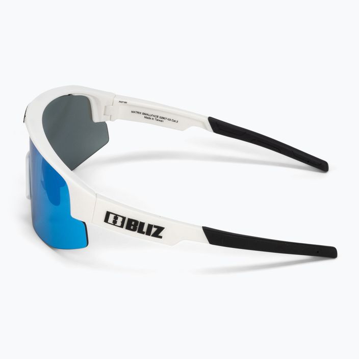 Cyklistické okuliare Bliz Matrix Small S3 matná biela / dymovo modrá multi 52907-03 4