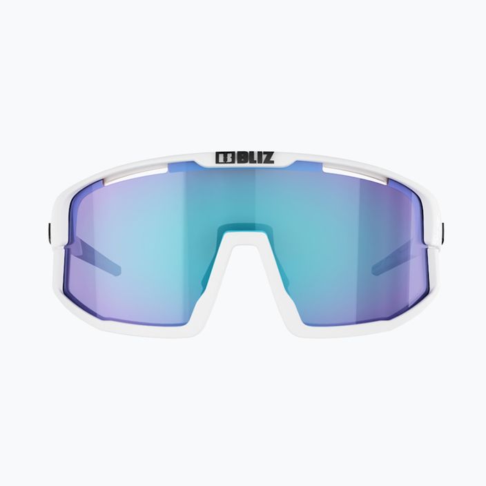 Bliz Vision S3 matné biele/dymovo modré okuliare pre viacero bicyklov 3