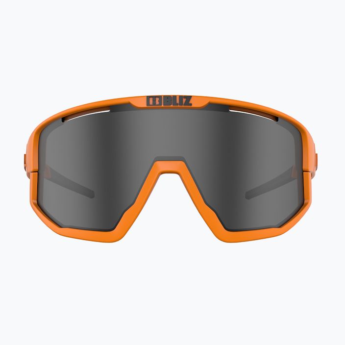 Cyklistické okuliare Bliz Fusion S3 matné neónovo oranžové/dymové 3