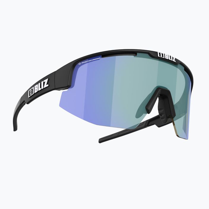 Cyklistické okuliare Bliz Matrix Nano Optics Photochromic S1-S3 matná čierna / hnedá modrá multi 52104-13P 5
