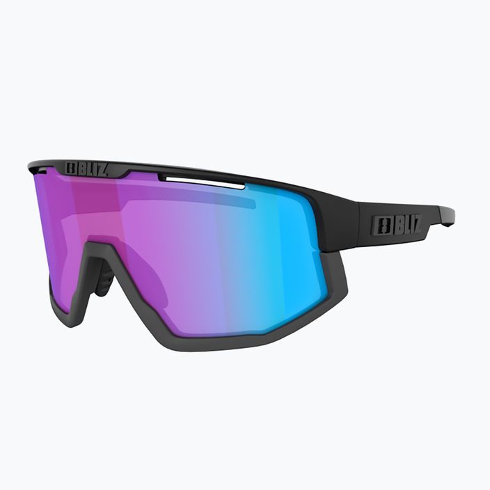 Cyklistické okuliare Bliz Fusion Nano Optics Nordic Light S2 matná čierna/begonia/fialová modrá 4