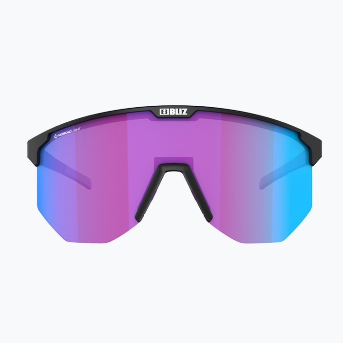 Cyklistické okuliare Bliz Hero Nano Optics Nordic Light S2 matná čierna/svetlá begónia/fialová modrá multi 3