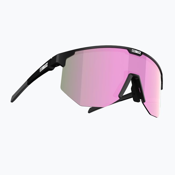 Bliz Hero S3 matné čierne/hnedé ružové multi bicyklové okuliare 2