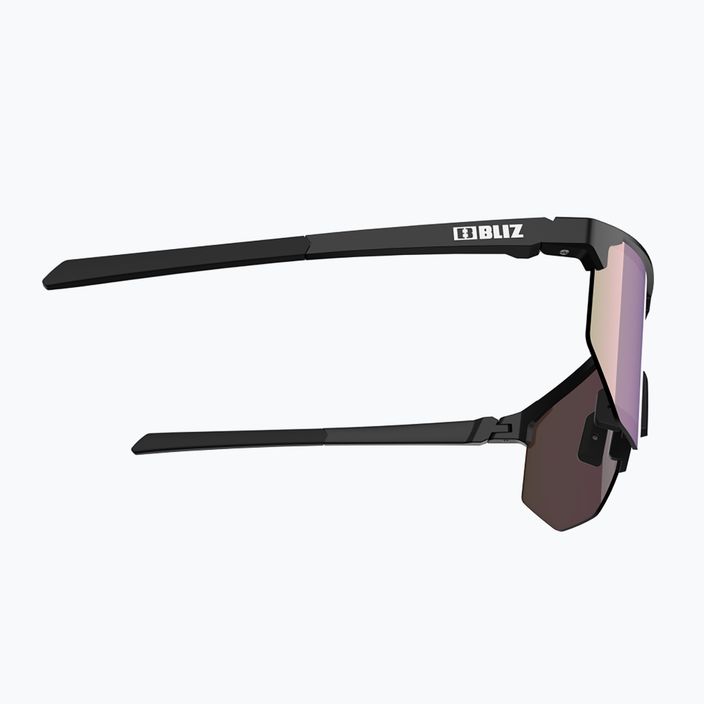 Bliz Hero S3 matné čierne/hnedé ružové multi bicyklové okuliare 5