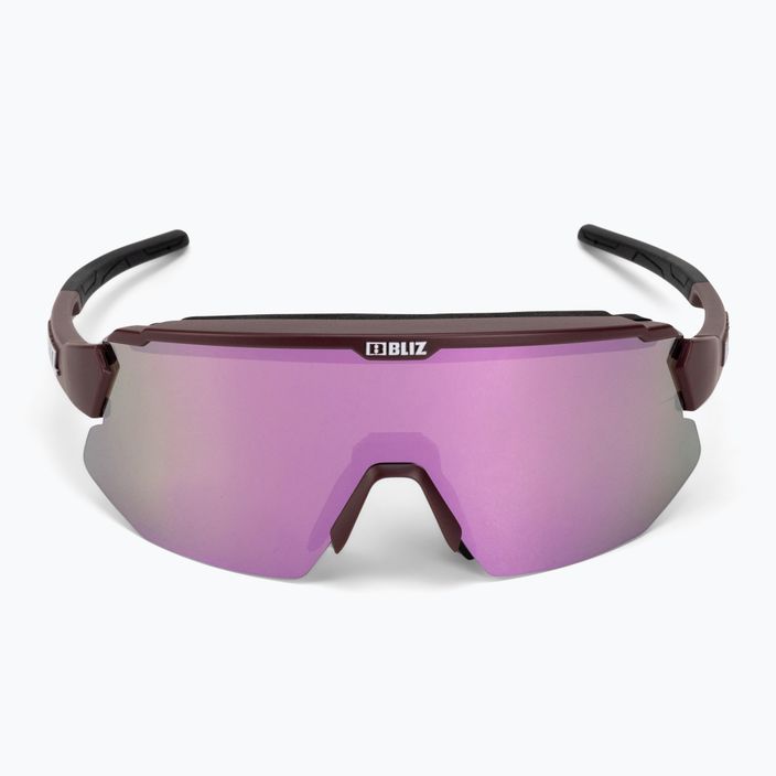 Cyklistické okuliare Bliz Breeze Small S3+S1 matné burgundy / brown rose multi /pink 52212-44 4