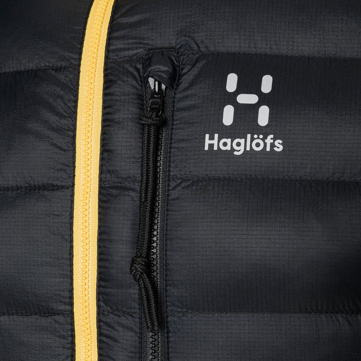 Pánska páperová bunda Haglöfs V series Mimic Hood black 604796 3