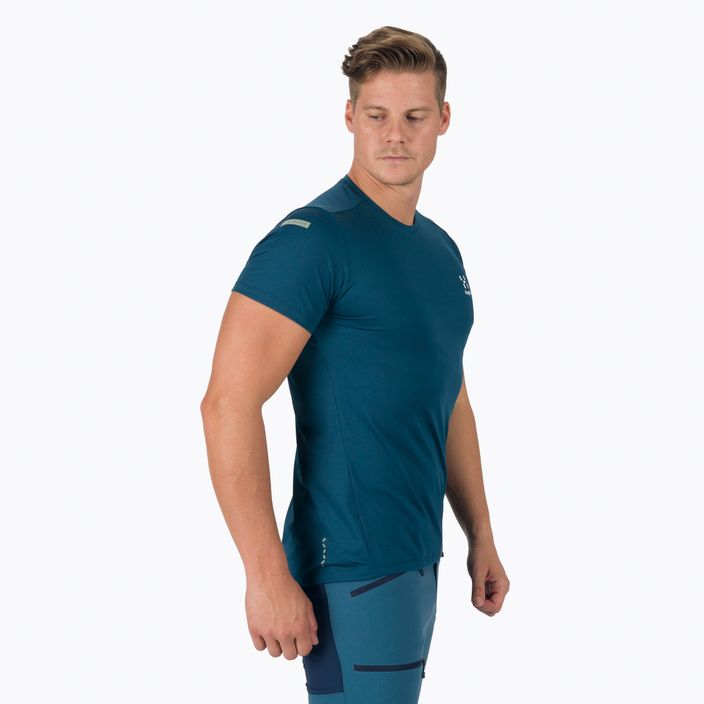 Pánske trekingové tričko Haglöfs L.I.M Tech Tee dark blue 605226 3