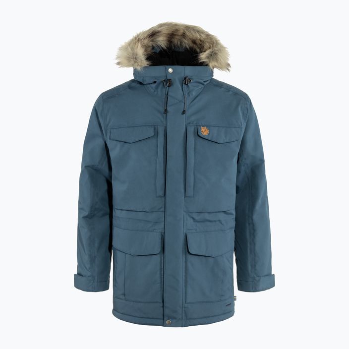 Pánska zimná bunda Fjällräven Nuuk Parka mountain blue