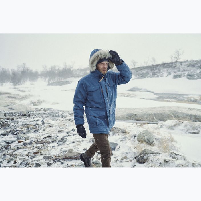 Pánska zimná bunda Fjällräven Nuuk Parka mountain blue 3