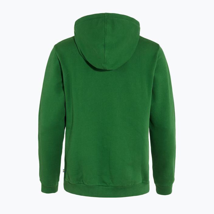 Pánska mikina Fjällräven Logo Hoodie palm green 2