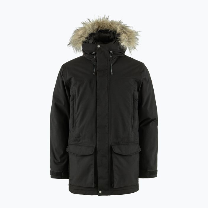 Pánska zimná bunda Fjällräven Nuuk Lite Parka 550 black 6