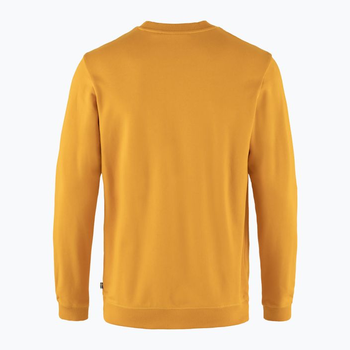 Pánska trekingová mikina Fjällräven 1960 Logo Badge Sweater 161 mustard yellow 2