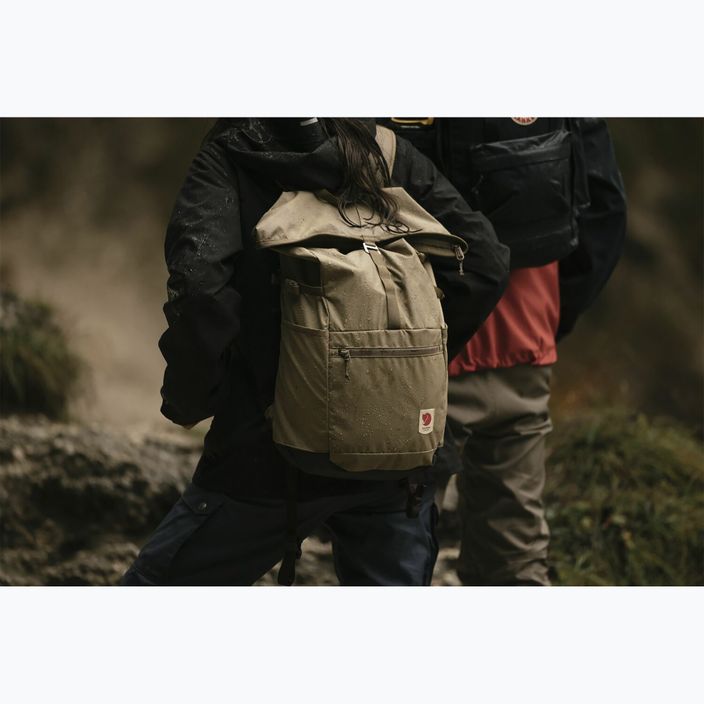 Turistický batoh Fjällräven High Coast Foldsack 24 l clay 4