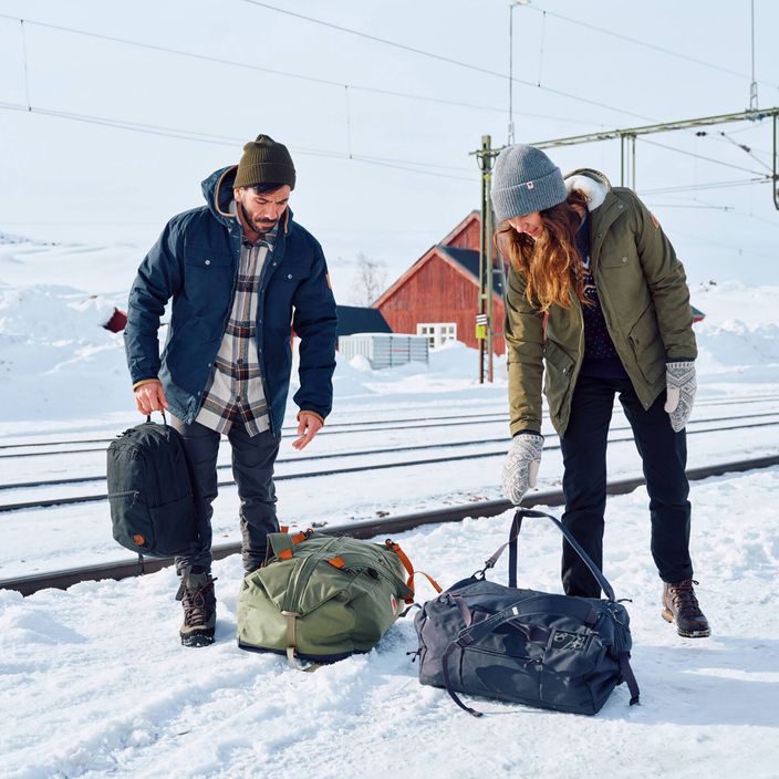 Cestovná taška Fjällräven Färden Duffel 80 l coal black 9