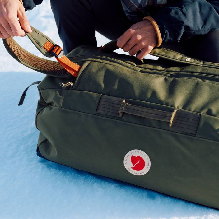 Cestovná taška Fjällräven Färden Duffel 80 l green 11