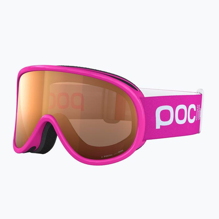 Detské lyžiarske okuliare POC POCito Retina fluorescent pink 5