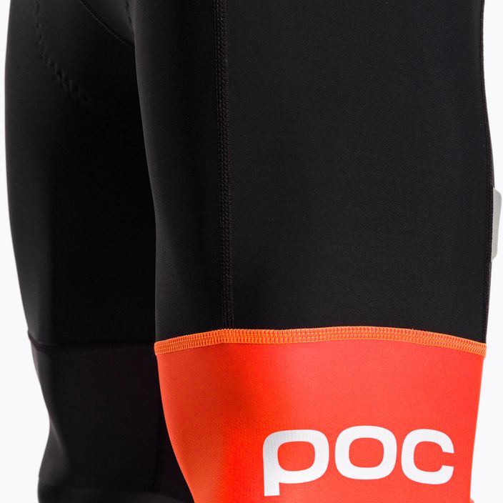 Pánske cyklistické šortky POC Essential Road VPDs Bib Shorts uranium black/hydrogen white 9