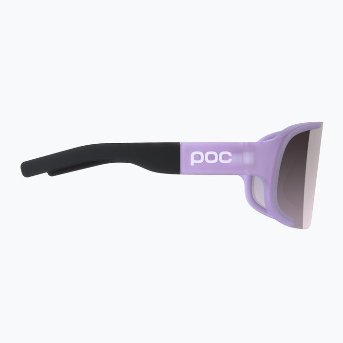 Cyklistické okuliare POC Aspire purple quartz translucent/clarity road silver 4