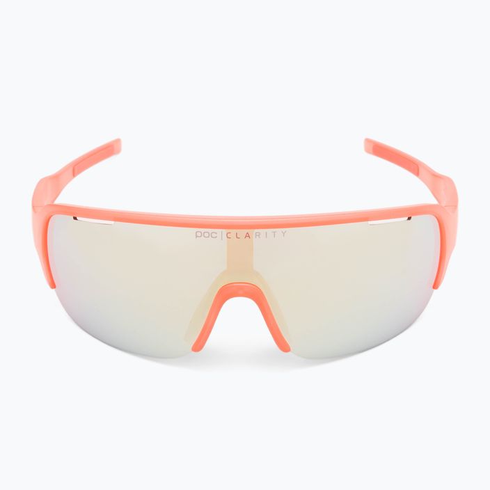 Cyklistické okuliare POC Do Half Blade fluorescenčné oranžové priesvitné 3