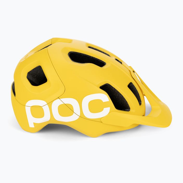 Cyklistická prilba POC Axion Race MIPS aventurine yellow matt 3